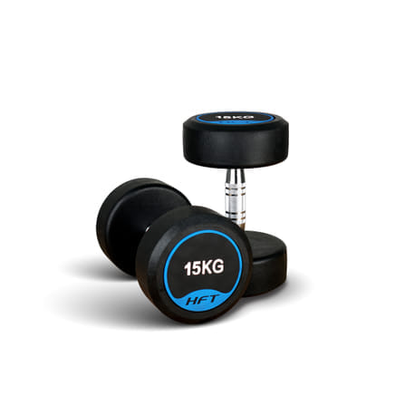ดัมเบลกลม HOMEFITTOOLS 15 KG 1 คู่